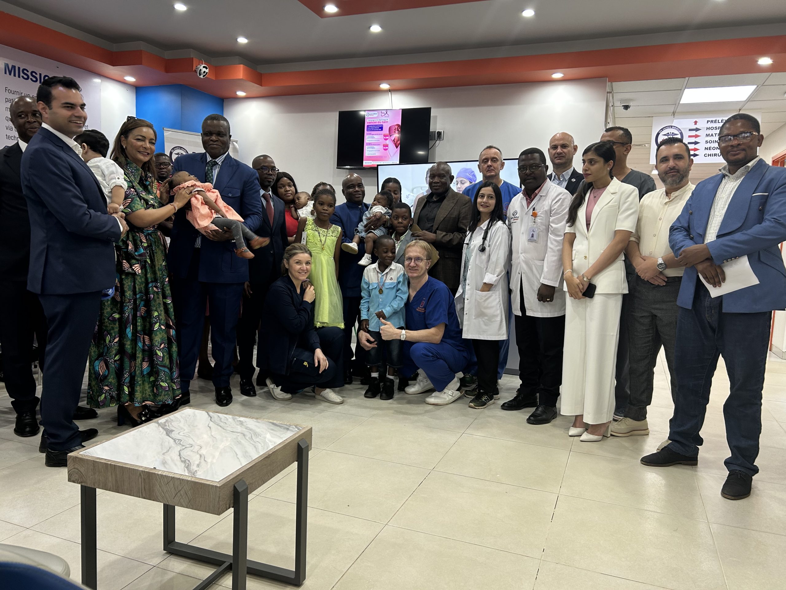 Lubumbashi: CMD clôture la 8é campagne de chirurgie cardiaque infantile