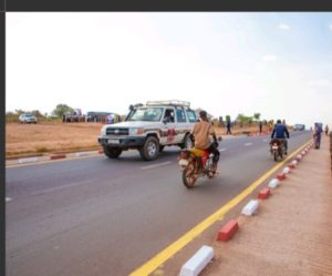 La route de Tenke vers la RN 39