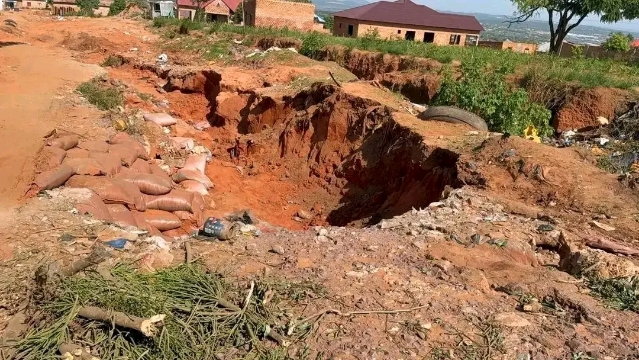 Les erosions dues à l'exploitation miniere