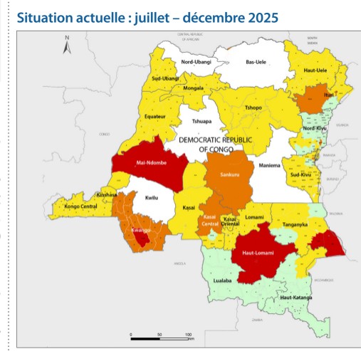 RDC: plus de 5 millions de personnes souffrent de la malnutrition