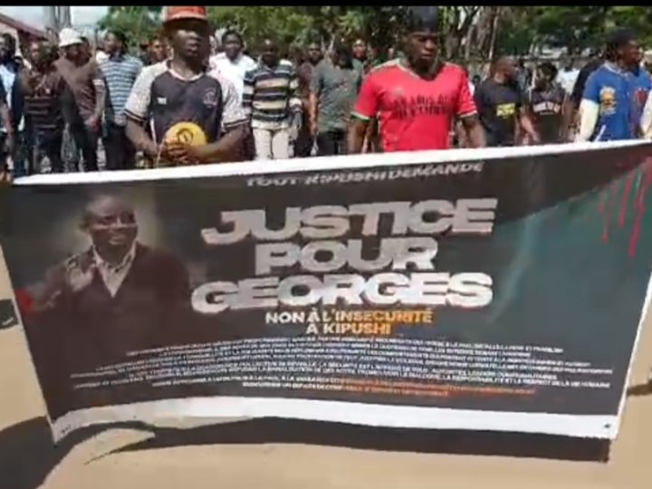 Kipushi: soulèvement après le meurtre de Georges Fwamba