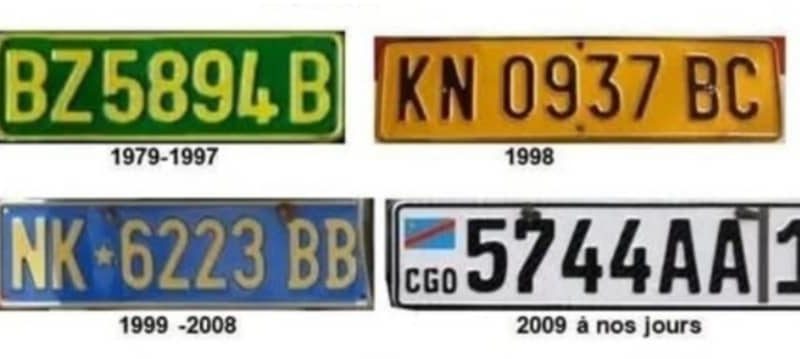 RDC: nouvelle plaque d&rsquo;immatriculation, qu&rsquo;en pensent les Lushois ?