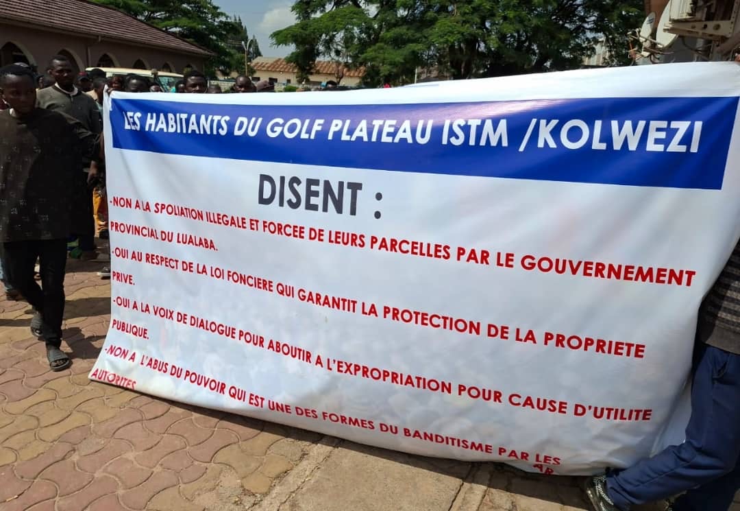 Kolwezi: les habitants de Golf ISTM sous menace des démolitions