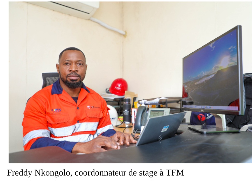 Freddy Kongolo coordonnateur du stage