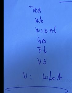 Prescription médicale du test de Widal 