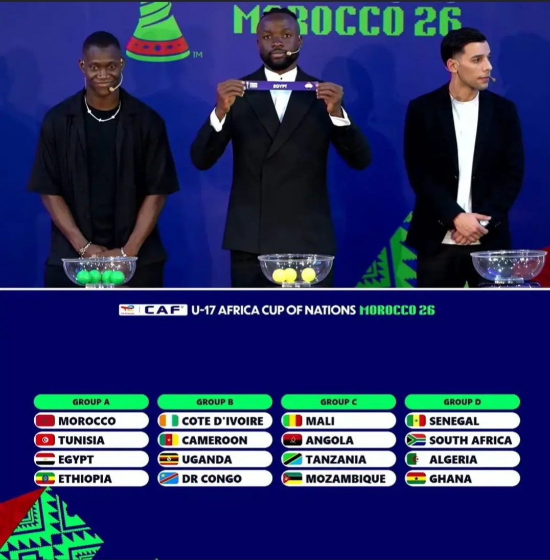 Tirage au sort de la CAN U17 Maroc 2026 : la RDC dans un groupe B