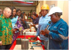 Visite des stands TFM