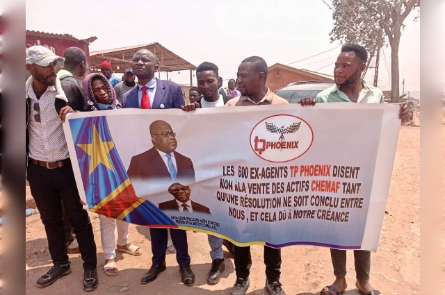 Travailleurs de TP Phoenix en contetieux avec Chemaf