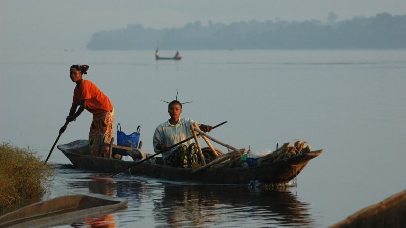 la pêche des poissons dans le bassin du Congo