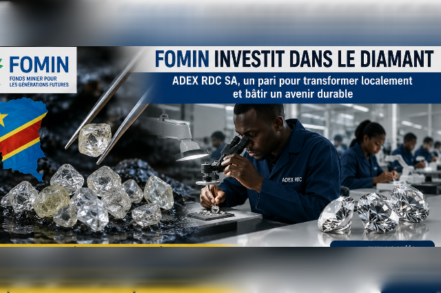 RDC: quand le FOMIN investit dans le diamant, illégal et risqué?