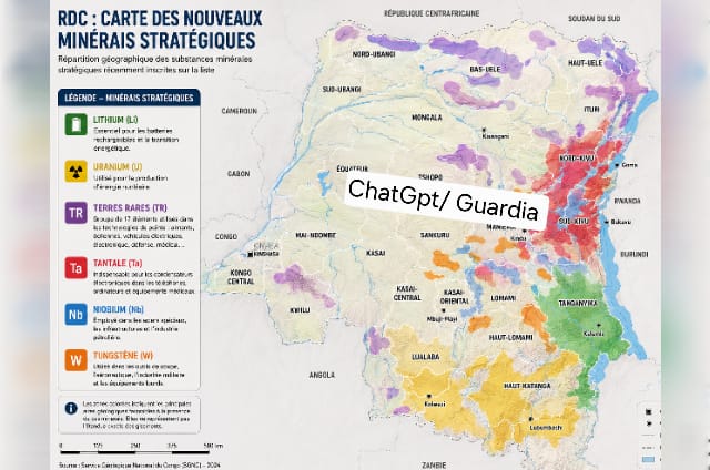 RDC: dans quelles provinces se trouvent les nouveaux minerais stratégiques ?