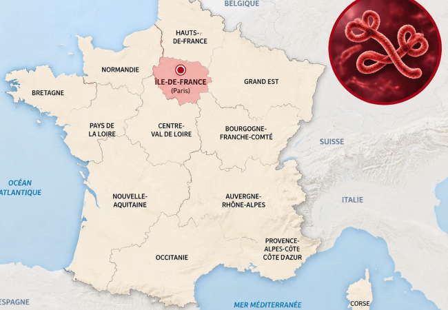 Maladie à virus Ebola: un premier cas détecté en France
