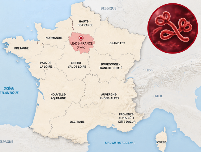 Maladie à virus Ebola: un premier cas détecté en France