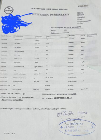 Lubumbashi : paludisme, typhoïde, prescription sans tests, enquête au cœur des pratiques routinières des médecins