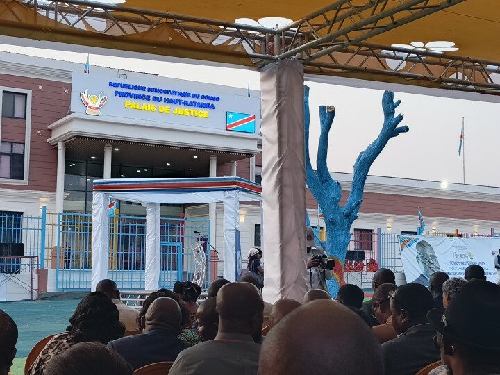 Lubumbashi : inauguration sobre du nouveau palais de justice