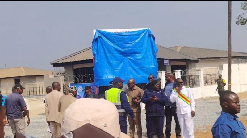 Sakanya: inauguration et ouverture d’un poste frontalier près de Lonshi