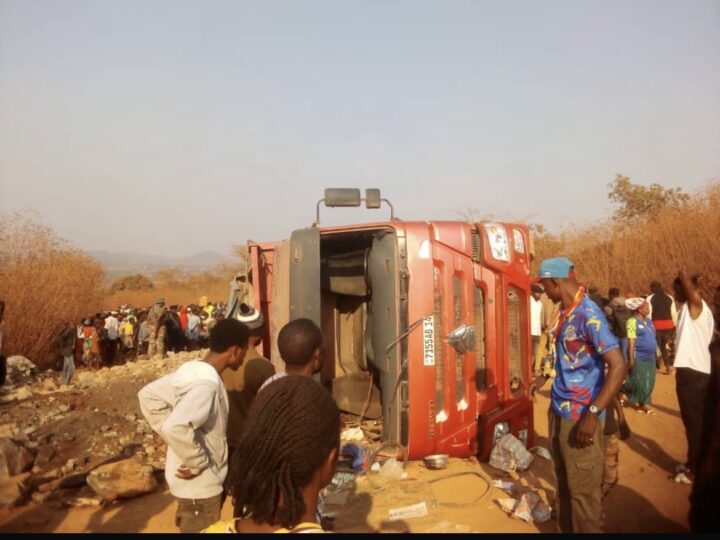 Kakanda : trois morts après un accident sur la montée de Kamimbi